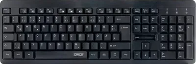 Obrázok produktu pre Bezdrôtová klávesnica Schwaiger USB 2.0A čierna