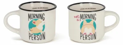 Produktbild von Legami Espresso For Two 2 Coffee Mugs Corgi, 2-tlg., Espressotasse, Tasse, 50 ml, MM0018