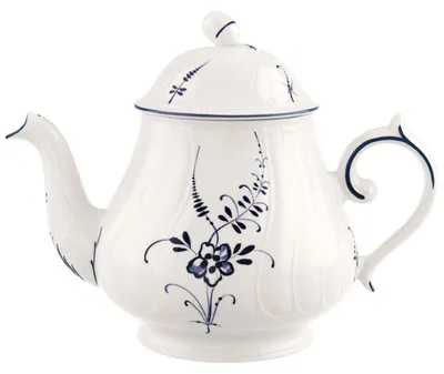 Zdjęcie produktu dla Villeroy & Boch 1023410460, 1,1 l, Porcelana, Niebieski, Biały, 692 g