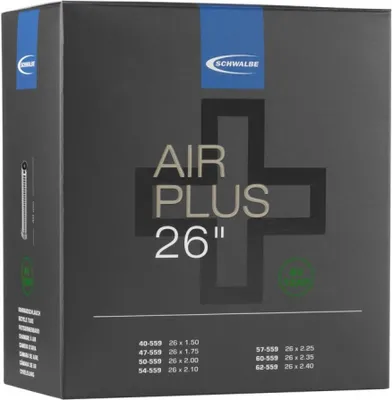 Produktbild von Schwalbe Air Plus 40/62-559 26 Zoll Schlauch Fahrradschläuche