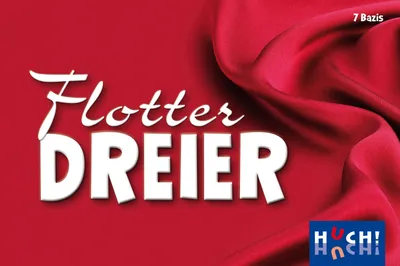 Produktbild von HUCH! Flotter Dreier, Brettspiel, Familie, 16 Jahr(e), Familienspiel