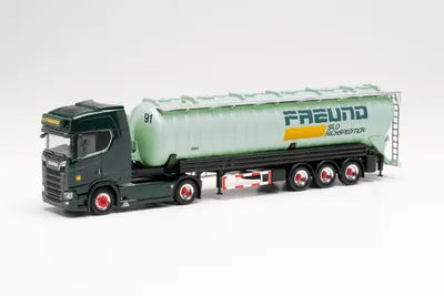Produktbild von Herpa LKW Scania CS 20 HD ADR Saugsilo-SZ Freund 315166