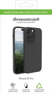 Zdjęcie produktu dla dbramante1928 Greenland, Pokrowiec, Apple, iPhone 15 Pro, Czarny