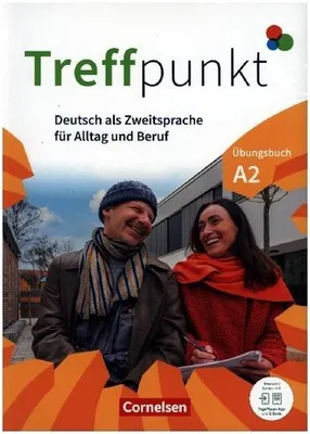 Immagine prodotto di Treffpunkt. Deutsch als Zweitsprache in Alltag & Beruf A2. Gesamtband - Kursbuch und Übungsbuch (Paket)