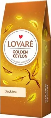 Produktbild von Lovare Tee "Golden Ceylon" Schwarztee 80g