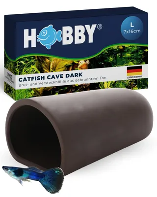 Image de Hobby Catfish Cave, L, foncé, 4 x 4,5 x 5 cm