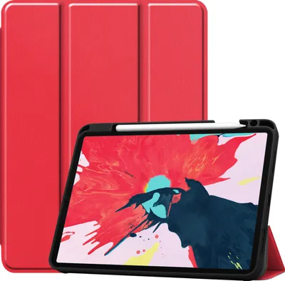 Produktbild von Etui für Apple iPad Pro 11 Zoll 2020 Case Schutz Hülle mit Standfunktion Tasche Rot