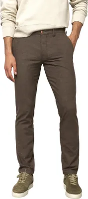 Produktbild von Meyer Hose M5 Move Chino braun Baumwolle meliert
