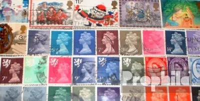 Produktbild von Briefmarken Großbritannien 50 verschiedene Marken