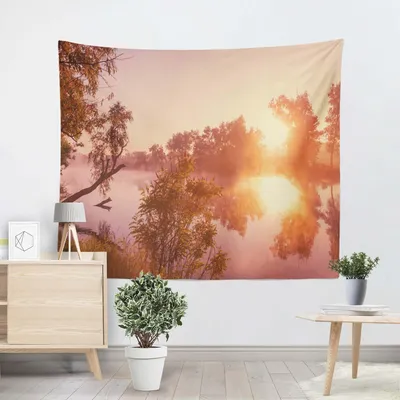 Productafbeelding van 3D Wandtapijt Natuur Wanddecoratie voor Binnen en Buiten