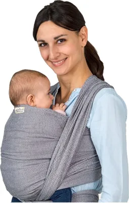 Produktbild von Amazonas Tragetuch / Carry Sling Grey, 450x70cm - 100% Baumwolle