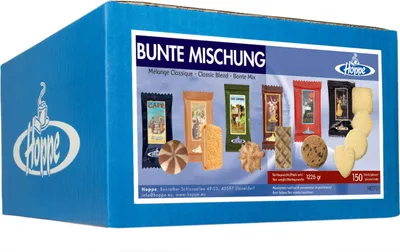 Produktbild von Hoppe Gebäck Bunte Mischung HD701 150 St./Pack.