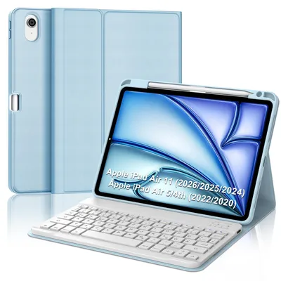 Produktbild von Tastatur für 11 M4 2026 M3 2025 M2 2024 Pro11 5 4 Gen Himmelblau Air 11 und Pro 11 und Air 5th 4th generation