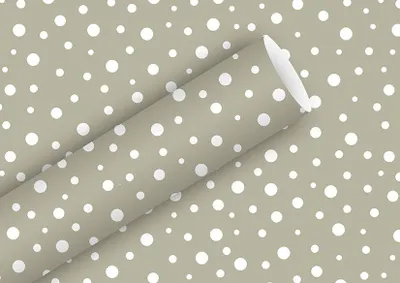 Produktbild von Braun & Company Geschenkpapier grau 2 m x 70 cm