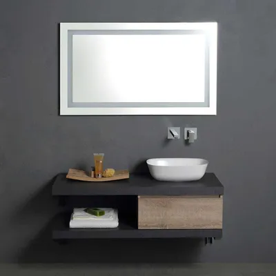 Produktbild von Hängemöbelset für das Badezimmer 120 cm mit Waschbecken | Valentina