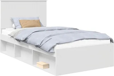 Immagine prodotto di Struttura del letto Bianco 100 x 200 cm Pino massello