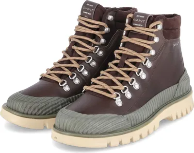 Produktbild von Gant Herren Stiefeletten/ Schnürboots/ Winterboots NEBRADA Braun Leder Textil Größe: 42