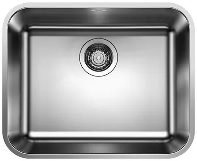 Obrázok produktu pre BLANCO SUPRA 500-U, Vmontovaný drez, Obdĺžnikový, Nerezová oceľ, Nerezová oceľ, 1 misky/misiek, 500 x 400 mm