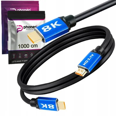 Obrázok produktu pre Phoneo Kábel HDMI 2.1 8K 60Hz 48Gbps 10m