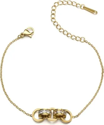 Produktbild von Armband GL-19855 - Eleganter Goldschmuck für Damen KP19855
