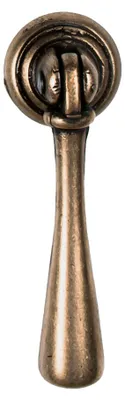 Produktbild von Zamak-Möbelschrankknauf, Durchmesser 62 mm, Messingoptik, Set mit 24 Stück