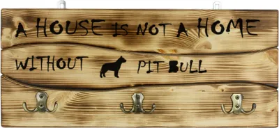 Obrázek produktu pro Pitbul - věšák na oblečení se psem, výstava medailí, dekorace do domu značky Art-Dog