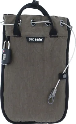 Image de pacsafe sac de transport Travelsafe 3L GII Portable Safe Sand brun