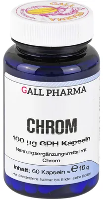 Produktbild von Chrom 100ug GPH Kapseln, 60 St KAP