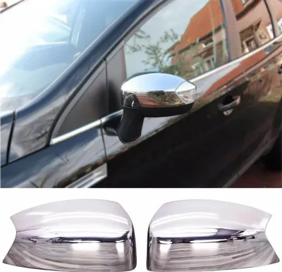 Zdjęcie produktu dla Nakładki lusterek ze stali nierdzewnej do FORD KUGA I | C-MAX II | S-MAX I | GALAXY II