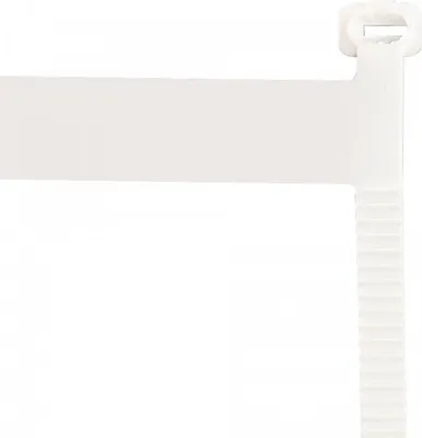 Produktbild von Kabelbinder mit Kennzeichnungsfeld, weiß, Kunststoff, bis Ø 40mm, 9x170mm, 20...