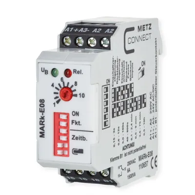 Immagine prodotto di METZ CONNECT MARk-E08 230 V AC, 24 V AC/DC Zeitrelais