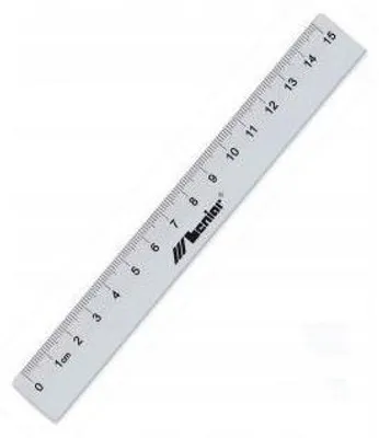 Produktbild von Leniar Metall-Lineal Schulbedarf 15cm Präzisionslineal