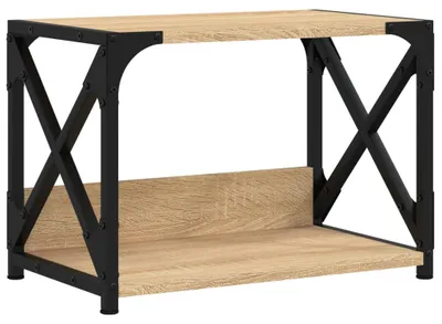 Obrázok produktu pre vidaXL Stojan na tlačiarne 2 police Sonoma Oak 44x26x31,5 cm