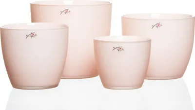 Produktbild von Blumentopf Silk aprikose 14cm