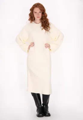 Image de Robe pour femme SAPORTA - blanc laine, taille XL/XXL