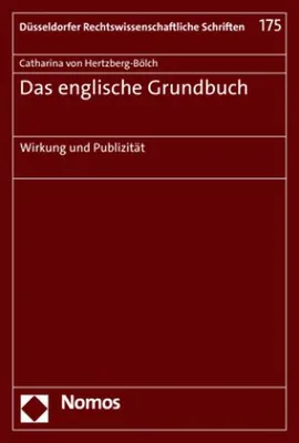 Image de Das englische Grundbuch