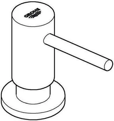 Obrázok produktu pre GROHE 40535 DC0, 45 mm, 45 mm, 76 mm, 7,6 cm, 7,6 cm, 25,4 cm