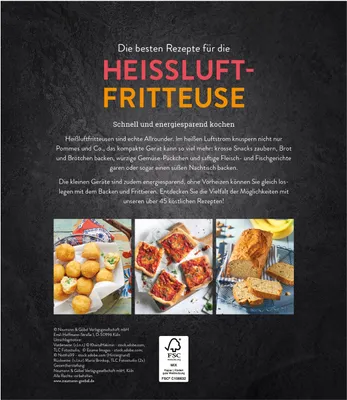 Produktbild von Die besten Rezepte für die Heißluftfritteuse