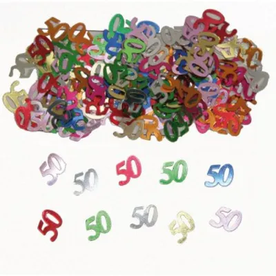 Produktbild von Folat 05316, Loses Konfetti, Mehrfarbig, Anzahl, Geburtstag, 80 mm, 20 mm