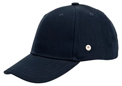 Balke Kinder-Baseballcap aus Baumwolle in blau