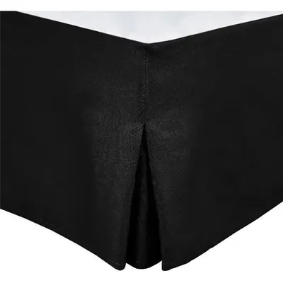 Immagine prodotto di Gonna letto - HOME LINGE PASSION - 180 x 200 cm + 30 cm - Nero
