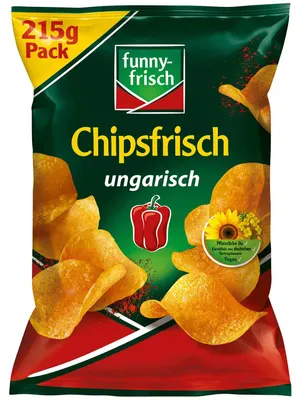 Produktbild von funny-frisch Chipsfrisch ungarisch 215g