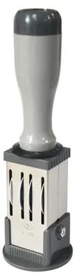 Produktbild von Ei-Datumsstempel 1 Stück, Rollstempel Für Frischhaltedatum, Kunststoff PP Silberfarben Für Küchengebrauch