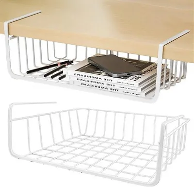 Imagen del producto de Estantería con cajones de 30 cm - Estantería metálica con cajones - Cajones de almacenamiento para armario - Estantería con cajones para pared - 2 unidades - Para cocina/oficina