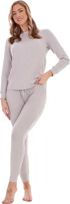 Immagine prodotto di Keanu - Pigiama con pantaloni lunghi da donna TC923 (42 IT - 44 IT) (Grigio)