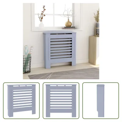 Produktbild von The Living Store MDF Heizkörperverkleidung Grau 78 cm