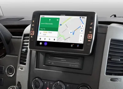 Produktbild von Alpine X903D-S906 | 23 cm (9-Zoll) Premium-Infotainment-System für Mercedes Sprinter (W906) mit Reisemobil-Navigation, Apple CarPlay und Android Auto Unterstützung