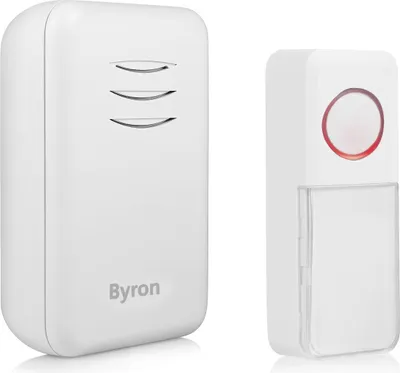 Produktbild von Byron DBY-22311NP, Weiß, 80 dB, Haus, Büro, IP44, 1 Stück(e), 1 Stück(e)