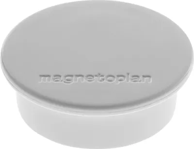 Image de magnetoplan Discofix aimant rond "color", gris