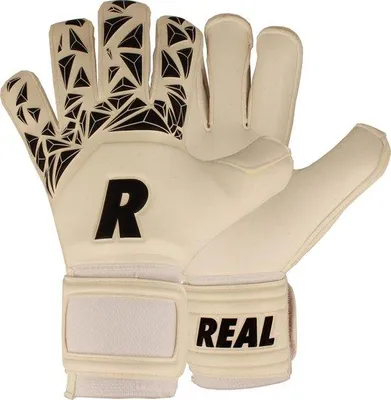 Produktbild von REAL REAL 360 CLASSICO PRO Herren Torwarthandschuhe Weiß Größe 11